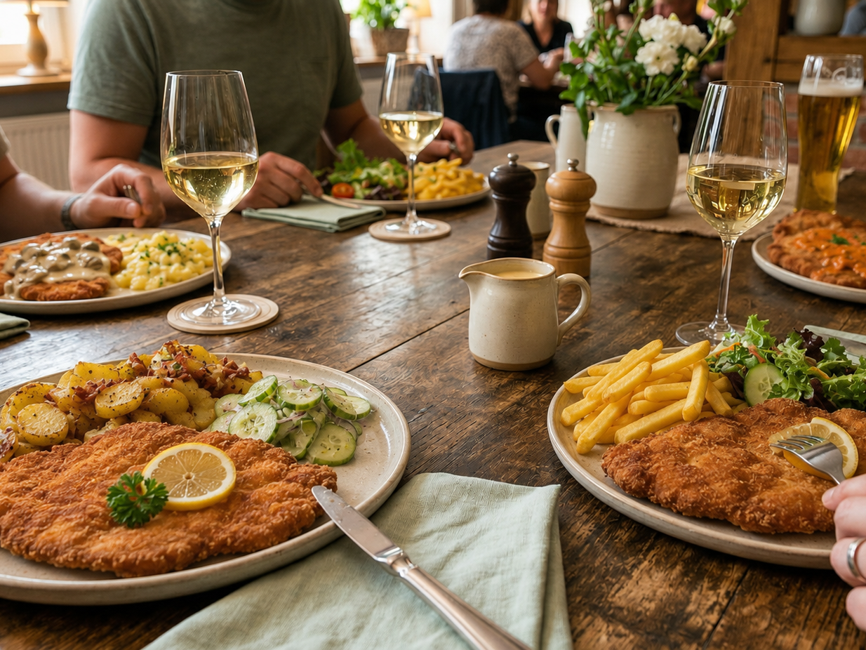 Schnitzelbuffet Oerzen L&uuml;neburg Biermanns